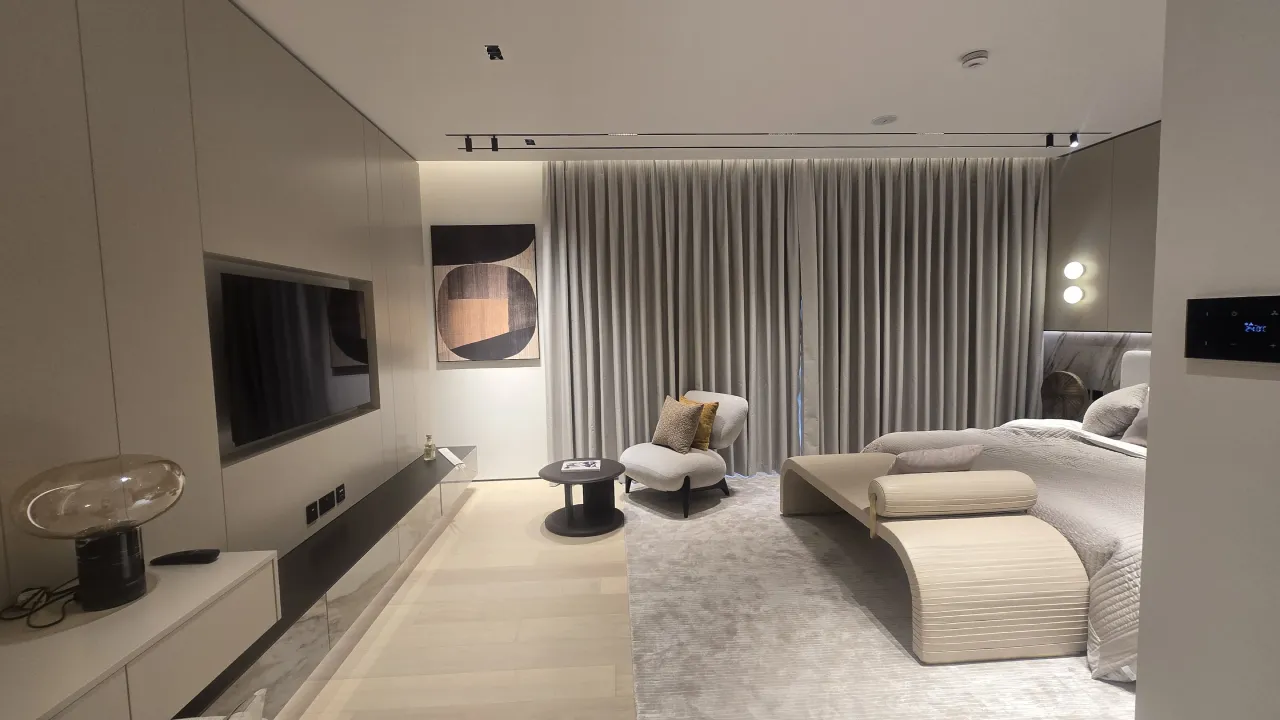 Custom bedroom fit-out with joinery and finishing works in Dubai Custom bedroom fit-out with joinery and finishing works in Dubai